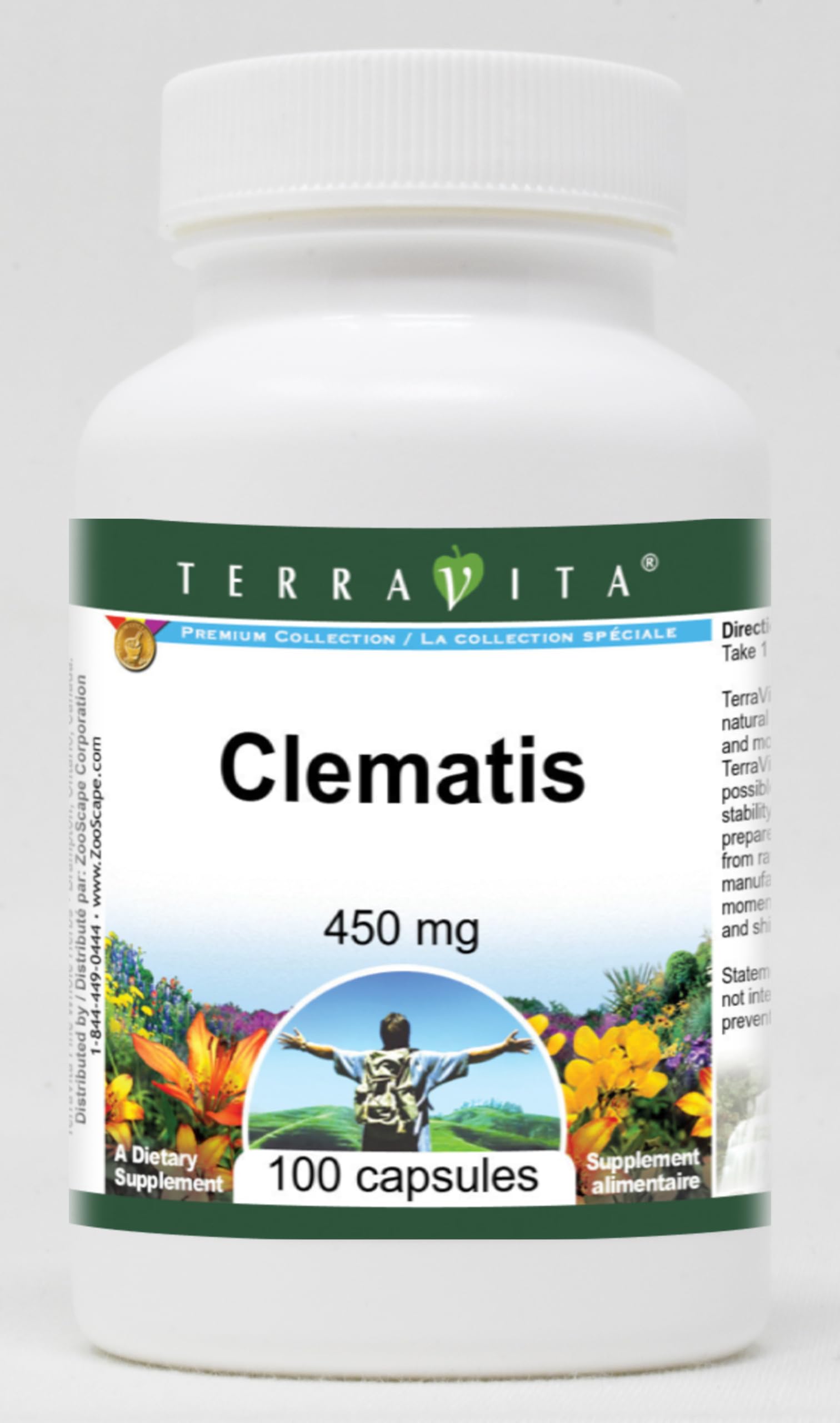Amazon.com: Clematis - 450 mg (100 Capsules, ZIN: 519799) - 3 Pack